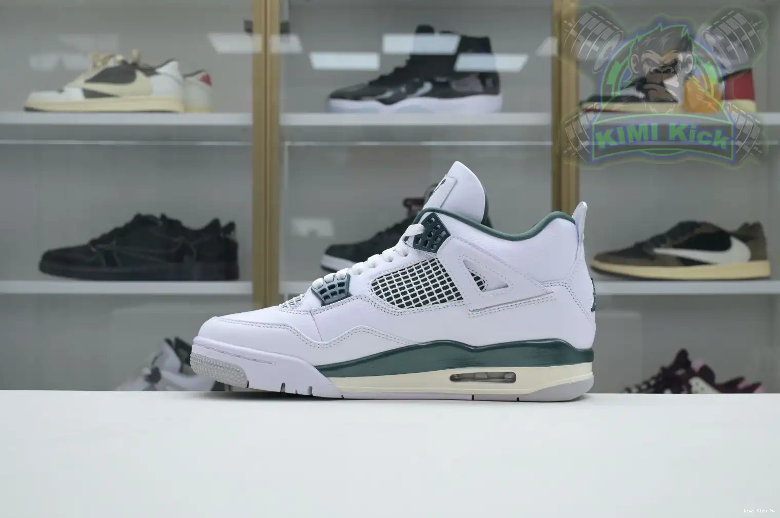 4 Oxidized Green Air Jordan Kimikick 0516